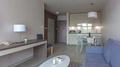 Kuchnia lub aneks kuchenny w obiekcie VacationClub - Tignes Apartament 22