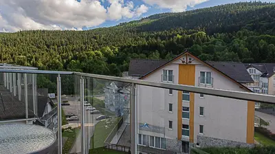 Widok na góry z tego apartamentu