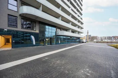 Budynek, w którym mieści się apartament