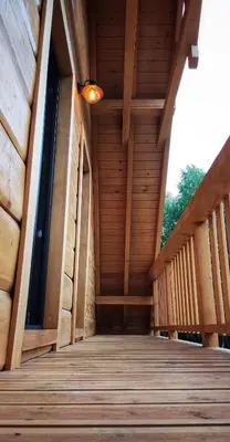 Plan piętra w obiekcie Dom z bala sauna jacuzzi Saunowisko