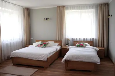 Łóżko lub łóżka w pokoju w obiekcie Agroturystyka Marianówek