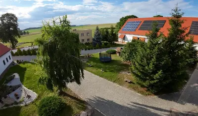 Budynek, w którym mieści się apartament
