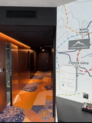 Plan piętra w obiekcie Apartament 406 Prezydent Biała Perła
