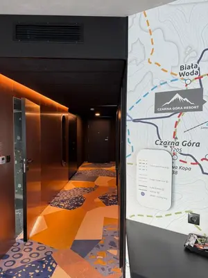 Plan piętra w obiekcie Apartament 406 Prezydent Biała Perła