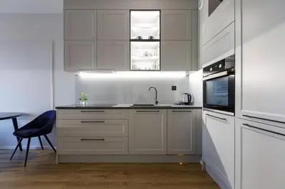 Kuchnia lub aneks kuchenny w obiekcie Central Wroclaw Apartment - City Center - One Bedroom Apartment - JP19
