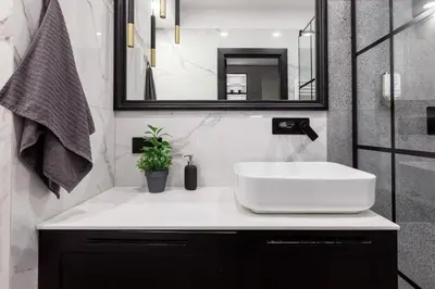 Łazienka w obiekcie Central Wroclaw Apartment - City Center - One Bedroom Apartment - JP19