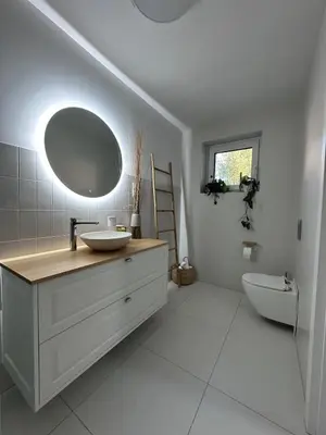 Łazienka w obiekcie Villa Tapadla