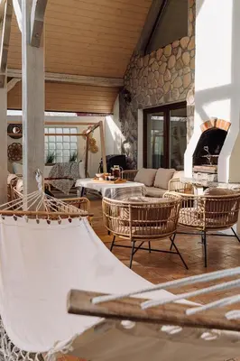 Część wypoczynkowa w obiekcie Villa Tapadla