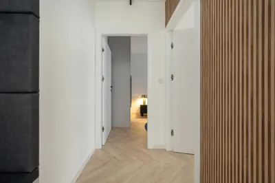 Plan piętra w obiekcie Gwiaździsta Elegant Apartment for 6 Guests with Balcony & Parking by Noclegi Renters