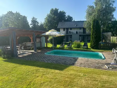 Basen w obiekcie Apartament Marta lub w pobliżu