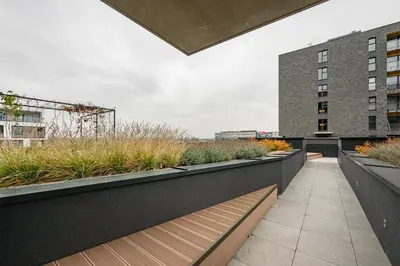 Budynek, w którym mieści się apartament
