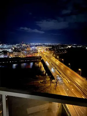 Widok z lotu ptaka na obiekt 17th Floor with River View Panorama