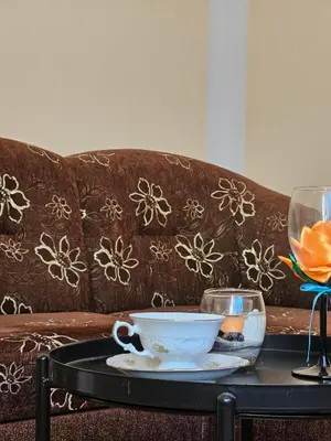 Część wypoczynkowa w obiekcie Miły Apartament