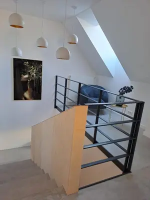 Łóżko lub łóżka w pokoju w obiekcie ArtApart