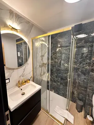 Łazienka w obiekcie Apartament w Rynku - Duszniki- Zdrój