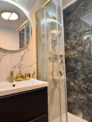 Łazienka w obiekcie Apartament w Rynku - Duszniki- Zdrój