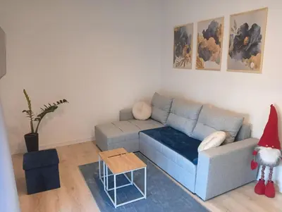 Część wypoczynkowa w obiekcie Apartament Jana Pawła
