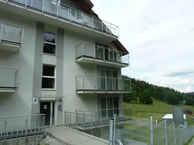 Budynek, w którym mieści się apartament