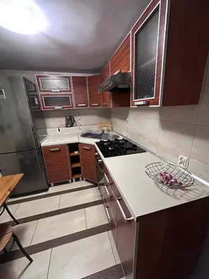 Kuchnia lub aneks kuchenny w obiekcie Apartment Szkocka