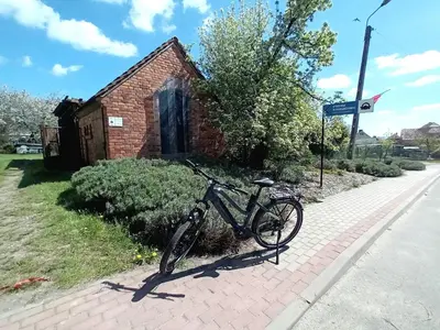 Rowery dostępne w obiekcie Zollhaus nad Zalewem Mietkowskim lub w pobliżu