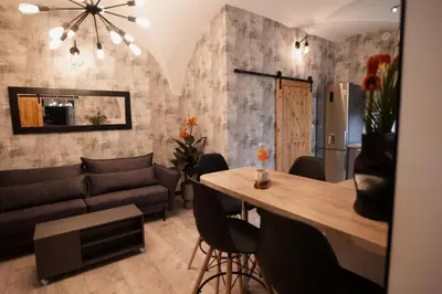 Część wypoczynkowa w obiekcie Lisia Nora