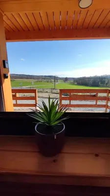 Balkon lub taras w obiekcie Górska Oaza - kotlina Kłodzka