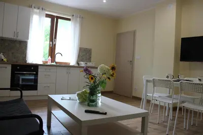 Kuchnia lub aneks kuchenny w obiekcie Kwatera agroturystyczna Przywóz