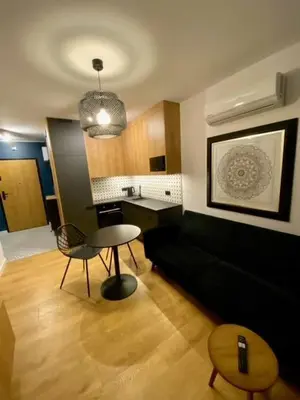Kuchnia lub aneks kuchenny w obiekcie LOFT APARTAMENT IV Namysłów