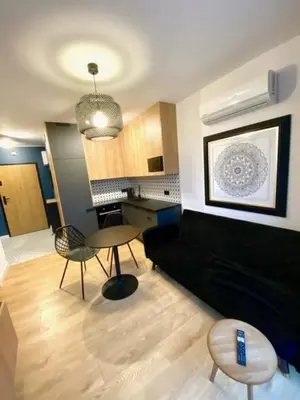 Kuchnia lub aneks kuchenny w obiekcie LOFT APARTAMENT IV Namysłów
