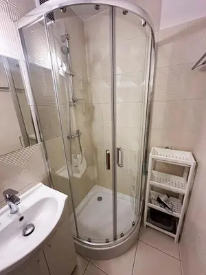 Łazienka w obiekcie Słoneczny apartament w Kudowie Zdrój