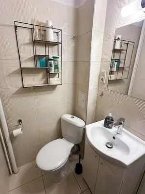 Łazienka w obiekcie Słoneczny apartament w Kudowie Zdrój
