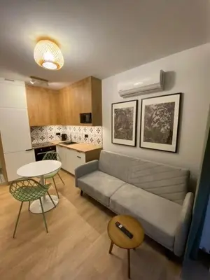 Kuchnia lub aneks kuchenny w obiekcie LOFT APARTAMENT V Namysłów