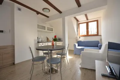 Część wypoczynkowa w obiekcie Apartamenty Zielony Dom