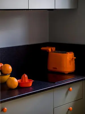 Kuchnia lub aneks kuchenny w obiekcie Orange and Towers Apartment