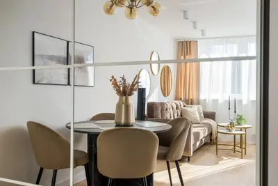 Część wypoczynkowa w obiekcie Kairos Apartments - Onyx - darmowy parking, ścisłe centrum