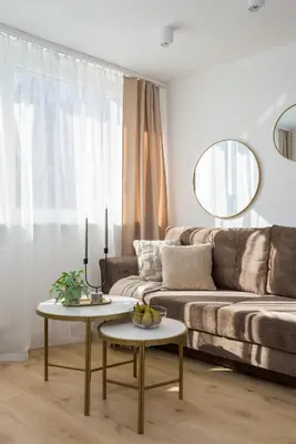 Część wypoczynkowa w obiekcie Kairos Apartments - Onyx - darmowy parking, ścisłe centrum
