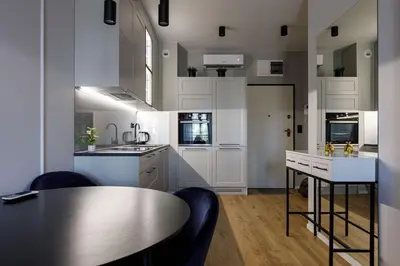 Kuchnia lub aneks kuchenny w obiekcie Close-Urban Chic - Cozy and Modern Apartment- Jana Pawla
