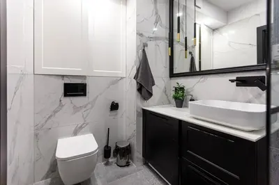 Łazienka w obiekcie Close-Urban Chic - Cozy and Modern Apartment- Jana Pawla