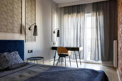 Część wypoczynkowa w obiekcie Close-Urban Chic - Cozy and Modern Apartment- Jana Pawla
