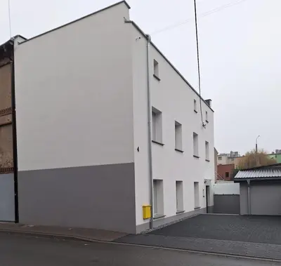 Budynek, w którym mieści się apartament