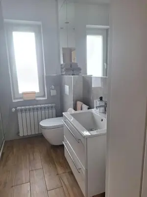 Łazienka w obiekcie Apartamenty przy Armii Krajowej II