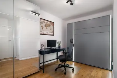 Telewizja i/lub zestaw kina domowego w obiekcie Premium Island Apartment, Tectum Apartments