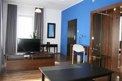 Telewizja i/lub zestaw kina domowego w obiekcie Hotel Opera