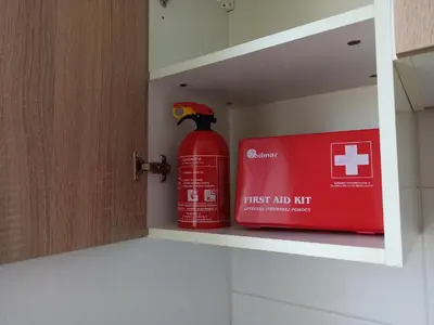 Plan piętra w obiekcie Apartament Gagarina