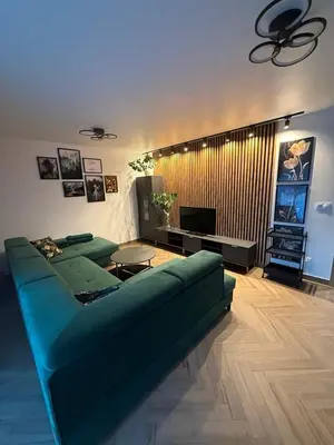 Część wypoczynkowa w obiekcie Apartament Elegancka Husarska