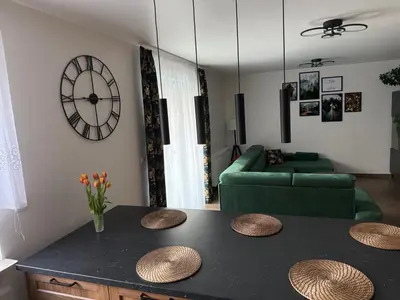 Część wypoczynkowa w obiekcie Apartament Elegancka Husarska