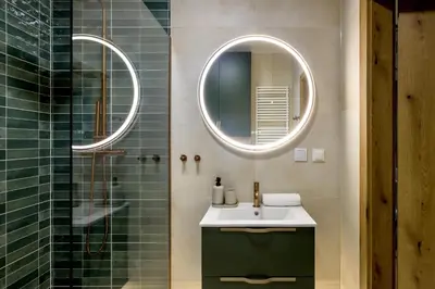 Łazienka w obiekcie RentPlanet - Apartamenty przy Ogrodzie Botanicznym