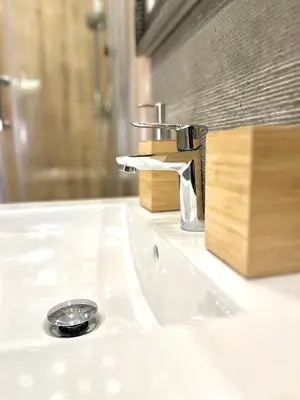 Łazienka w obiekcie Elegance Prestige Apartment free garage Netflix