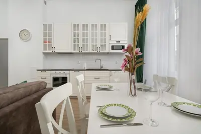 Plan piętra w obiekcie Jedności Narodowej Stylowy Apartament Wrocław by Noclegi Renters