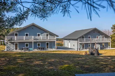 Budynek, w którym mieści się apartament